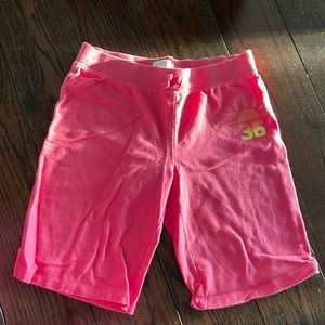 1989 place kids pink summer shorts. Size XL (14)